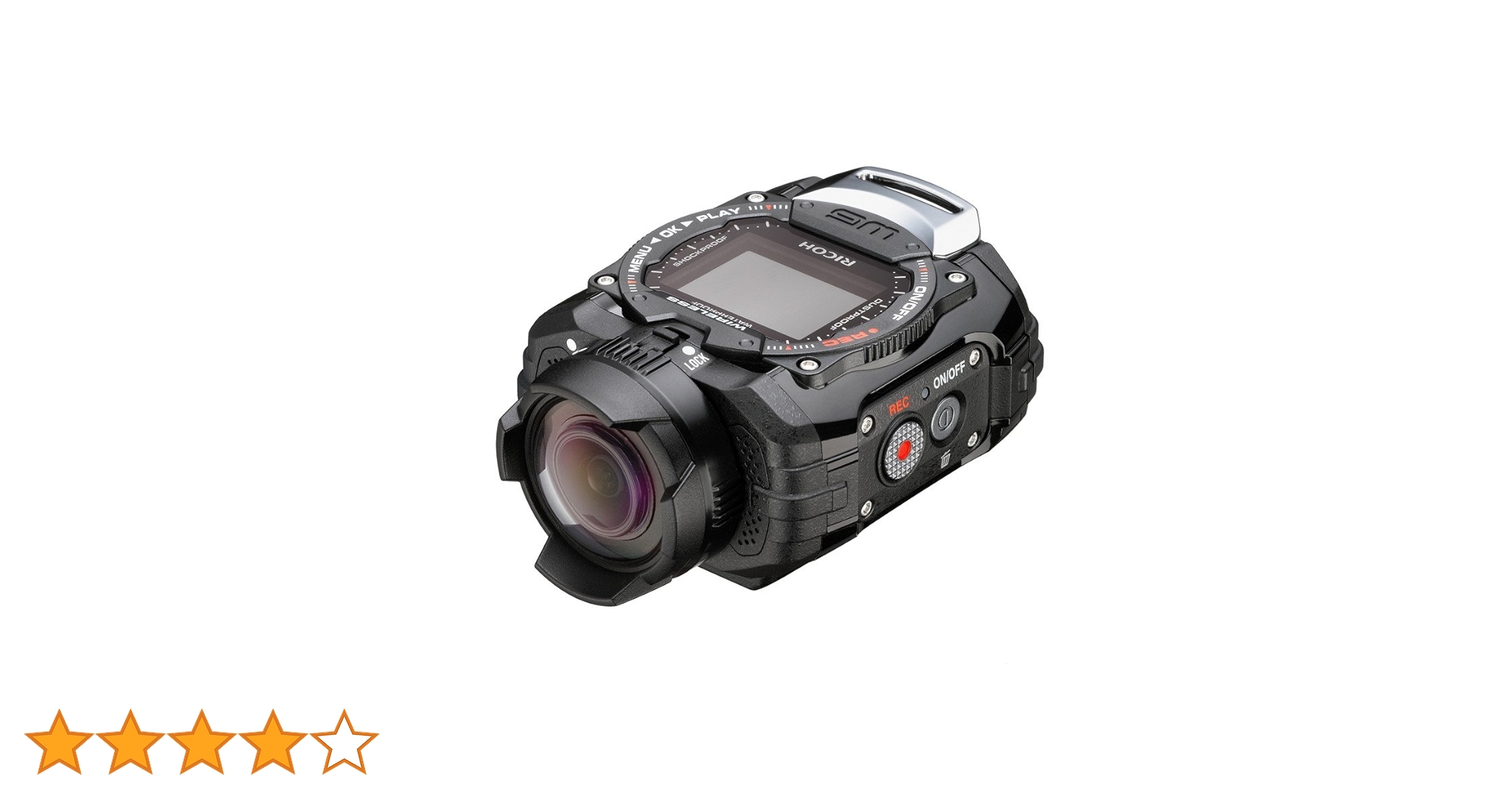 Amazon | RICOH 防水アクションカメラ WG-M1 ブラック WG-M1 BK 08271